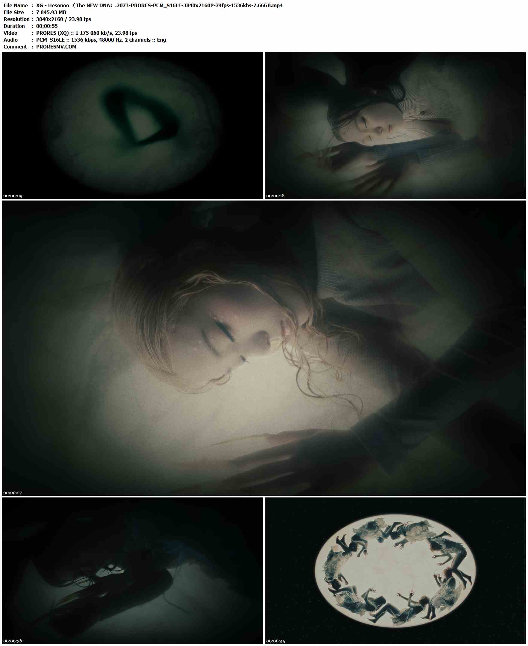 XG - Hesonoo （The NEW DNA）.2023-PRORES-PCM_S16LE-3840x2160P-24fps-1536kbs-7.66GB官方MV_高清MV
